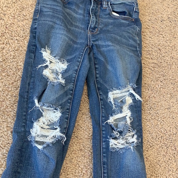 AE High Rise Jeggings Size 6 Short Jeans - Picture 6 of 9